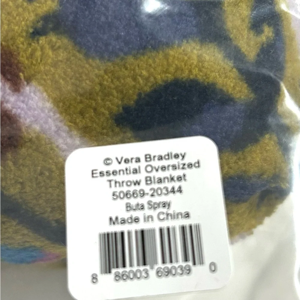 Vera‎ Bradley oversized throw blanket
